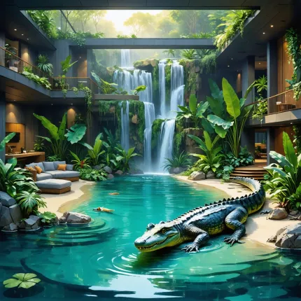 Как работает домашний крокодил? Разбираемся в деталях